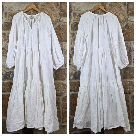 Hannah Artwear Cotton Gauze Maxi Dress - Picture 2 of 8